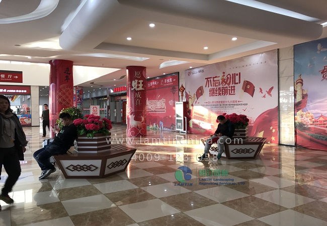 花箱，朗汀花箱打造“最美服務(wù)區(qū)”