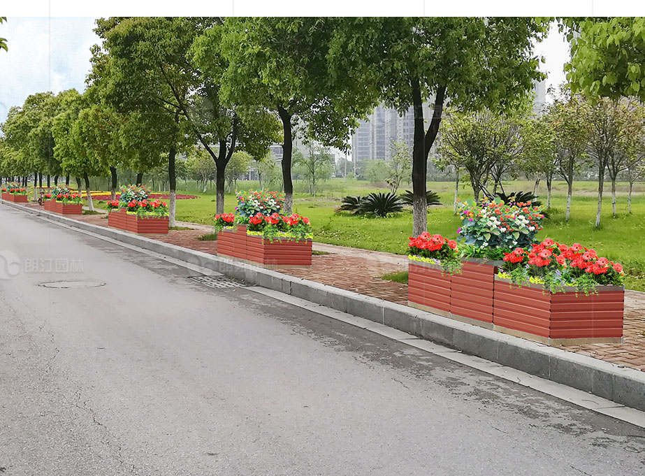 道路側分帶綠化花箱