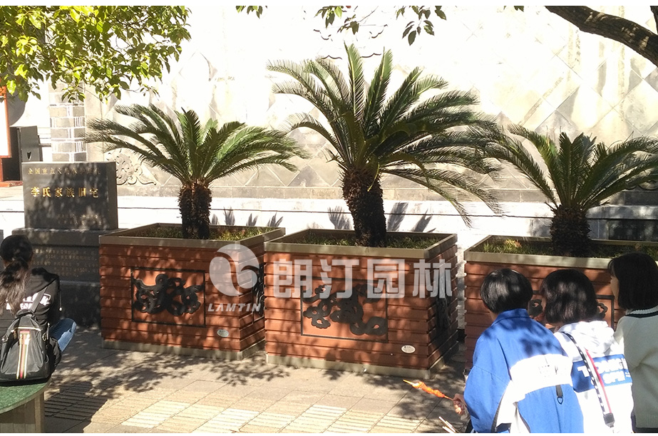 景區綠化PVC花箱