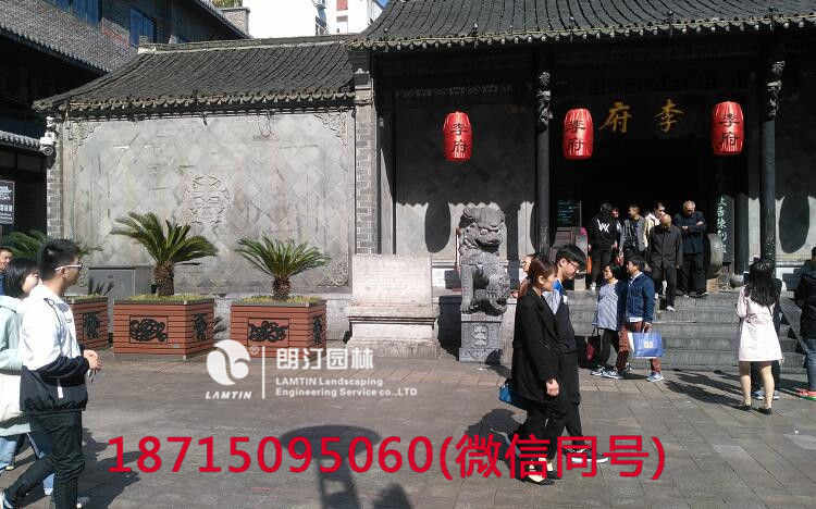 商業街道景區廣場景觀綠化花箱