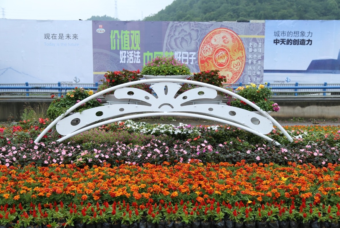 景觀鐵藝花架